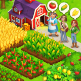 Farm Town: Merge Cozy Village