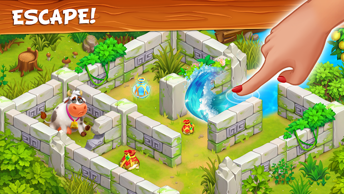 Farm Town: Merge Cozy Village screenshot