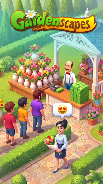 Gardenscapes screenshot