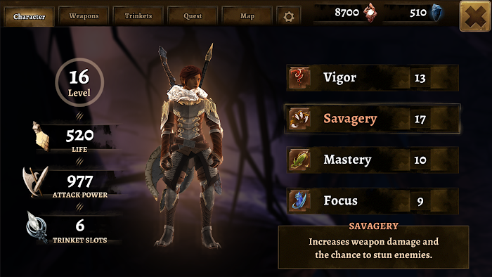 Grimvalor screenshot