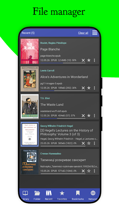 Librera PRO Book reader screenshot