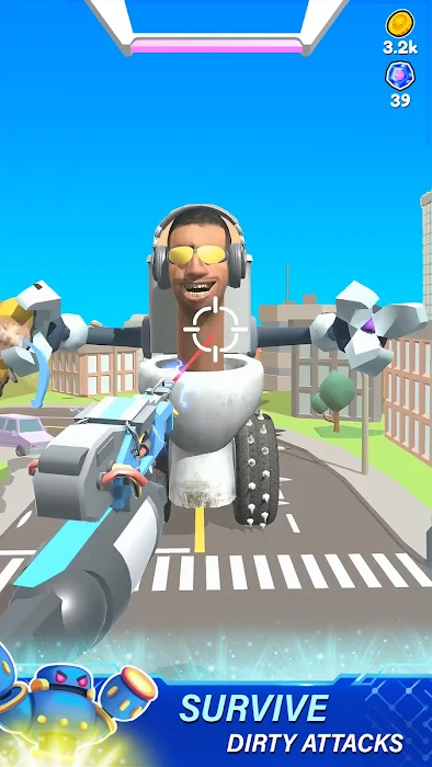 Mechangelion - Robot Fighting screenshot