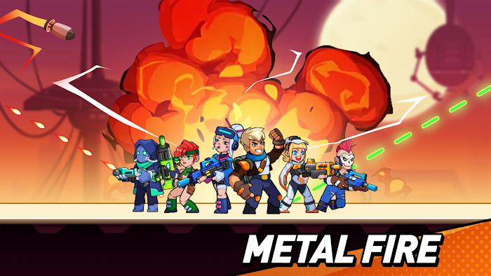 Metal Fire Space Invader screenshot