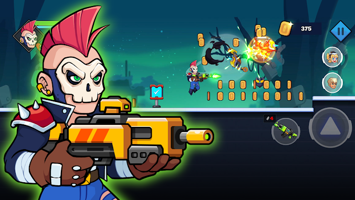 Metal Fire Space Invader screenshot