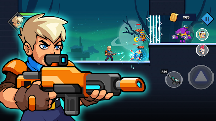 Metal Fire Space Invader screenshot