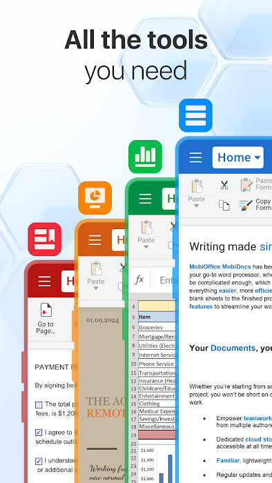 MobiOffice Pro screenshot