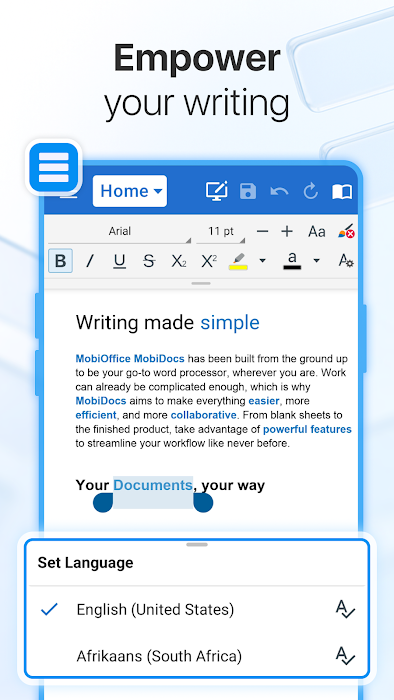 MobiOffice Pro screenshot