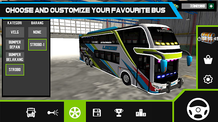 Mobile Bus Simulator screenshot