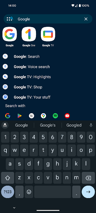 Nova Launcher screenshot