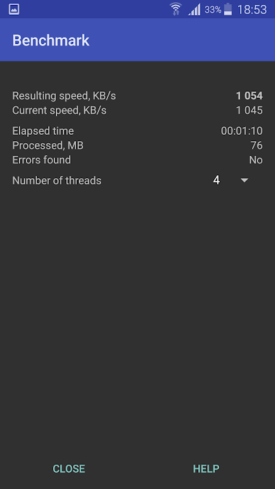 RAR screenshot