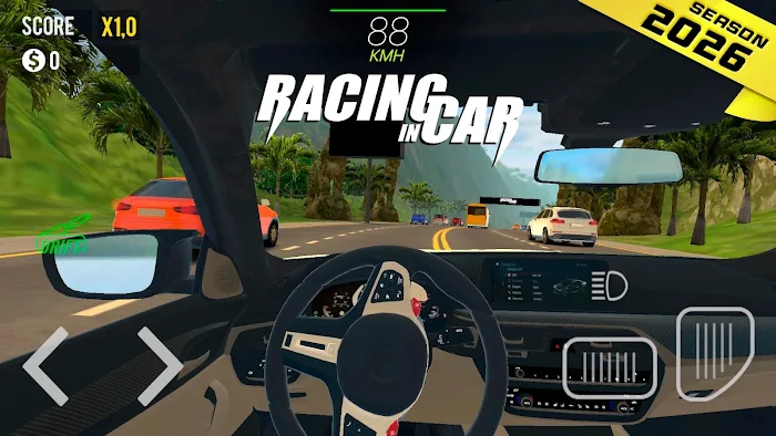 Racing in Car 2021 screenshot