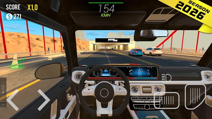 Racing in Car 2021 screenshot