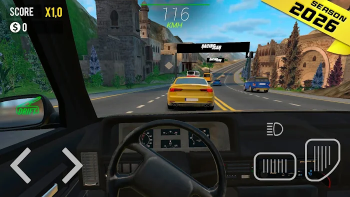 Racing in Car 2021 screenshot
