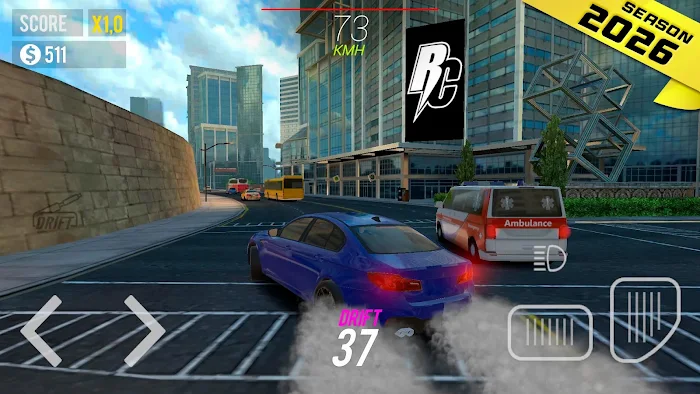 Racing in Car 2021 screenshot