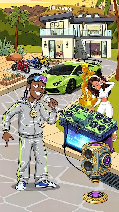 Rap Star:Idle Clicker screenshot