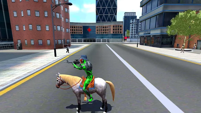 Rope Frog Ninja Hero Car Vegas screenshot