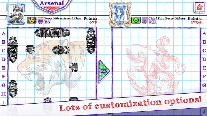 Sea battle 2 Warship Online screenshot