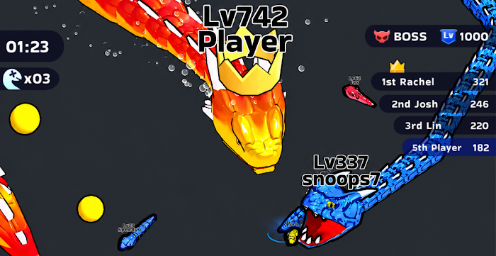 Snake Clash! screenshot