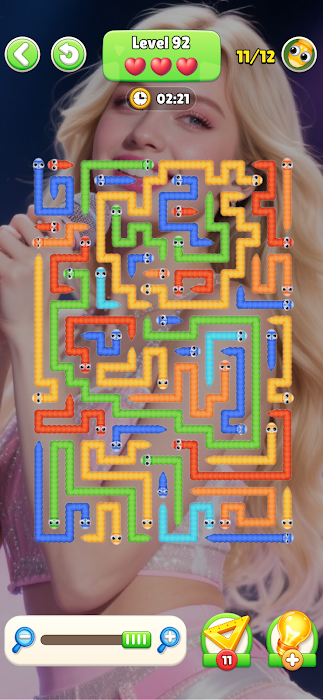 Snake Maze Escape Puzzle screenshot