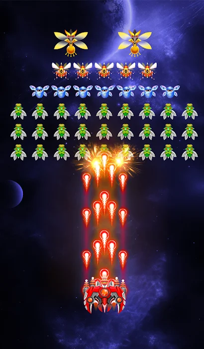 Space shooter Galaxy attack screenshot