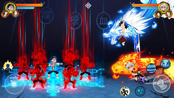 Stickman Demon Fight Warrior screenshot