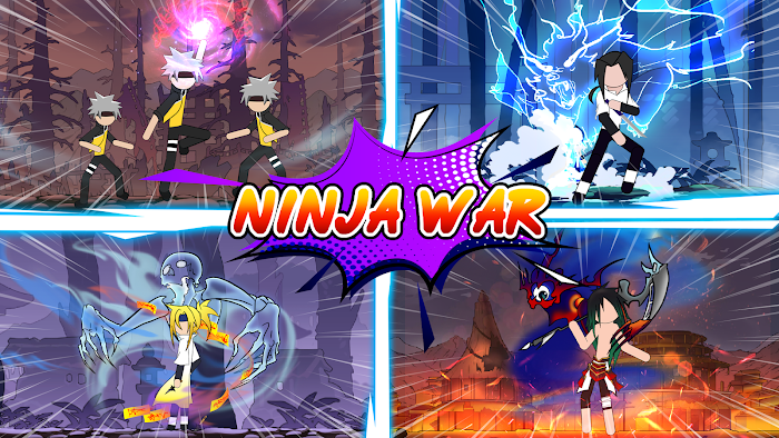 Stickman Shinobi Ninja Fight screenshot