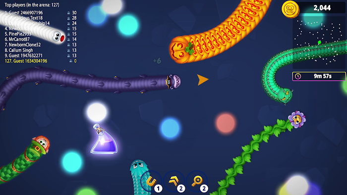 Worms Zone .io screenshot