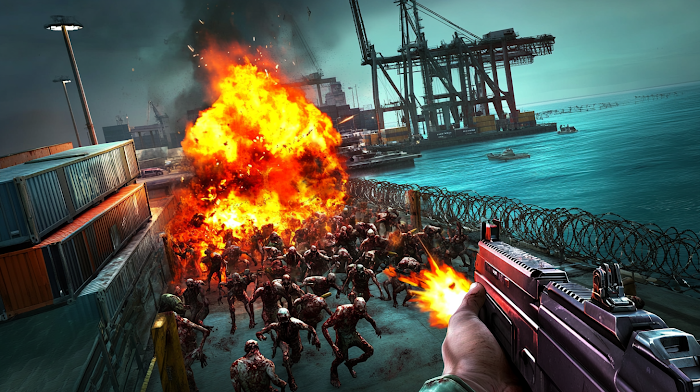 Zombie Fire 3D screenshot