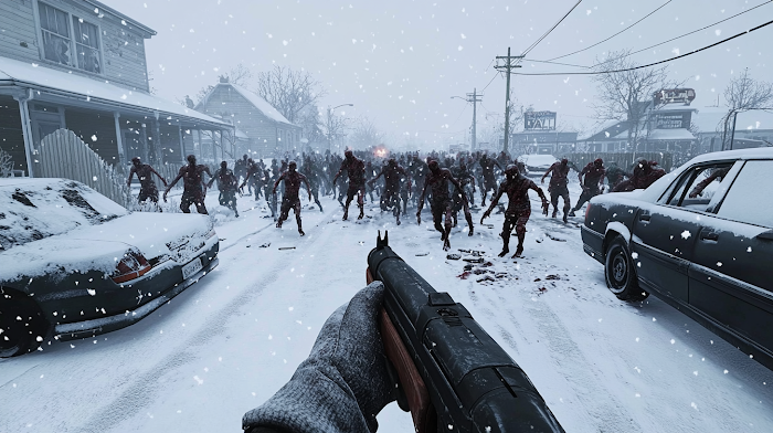 Zombie Fire 3D screenshot