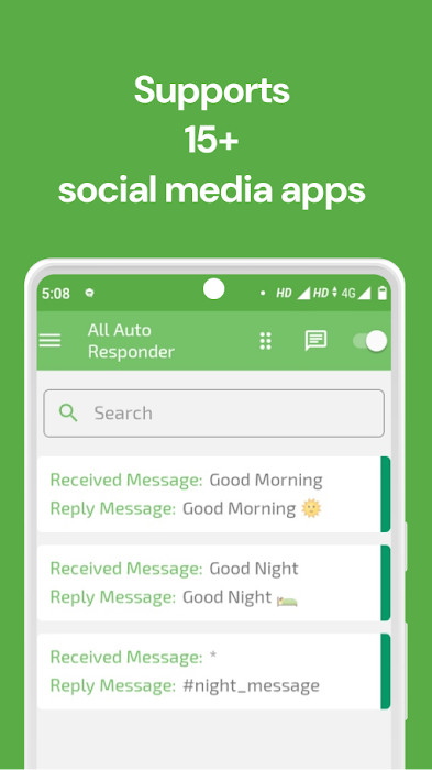 Auto Respond ALL social media screenshot