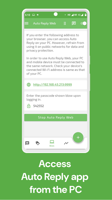 Auto Respond ALL social media screenshot
