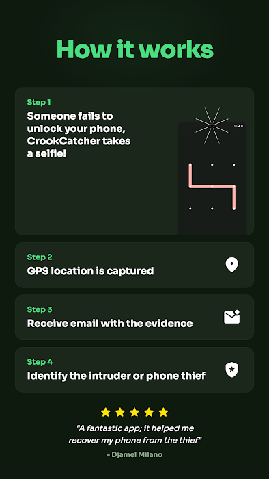 CrookCatcher Premium screenshot