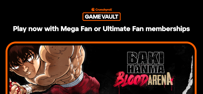Crunchyroll Baki Hanma screenshot