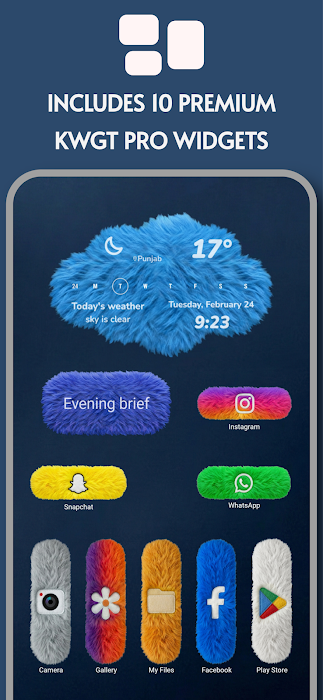 Fluffy Icons One UI Style screenshot
