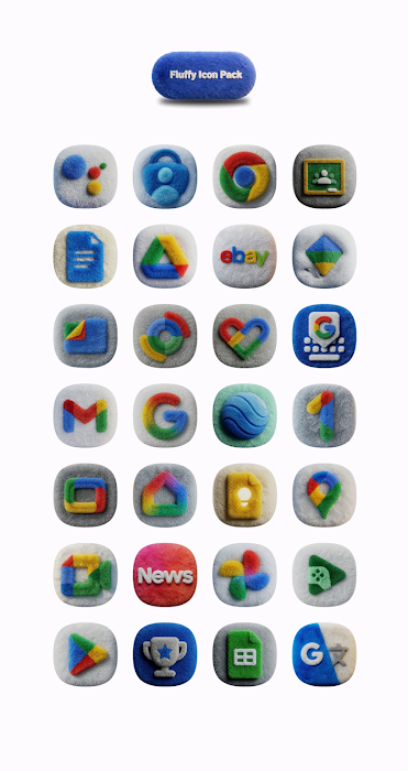 Fluffy OneUi Icon Pack screenshot