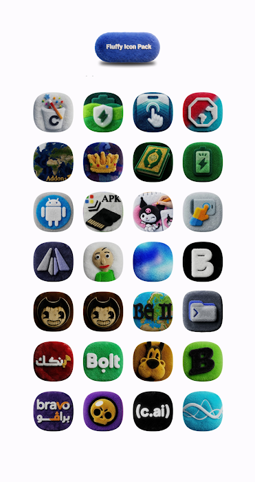 Fluffy OneUi Icon Pack screenshot