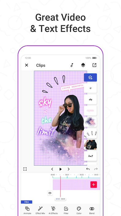 Funimate Video Editor Pro screenshot