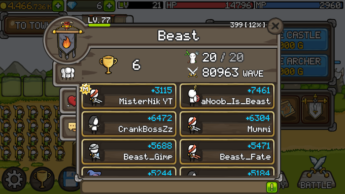 Grow Castle screenshot