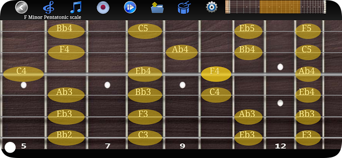 Guitar Scales Chords Pro screenshot
