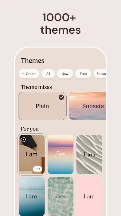 I am - Daily affirmations screenshot