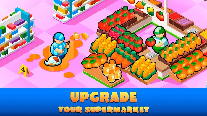 Idle Supermarket Tycoon screenshot