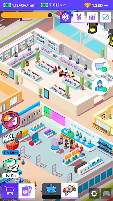 Idle Supermarket Tycoon screenshot