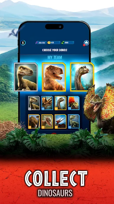 Jurassic World Alive screenshot