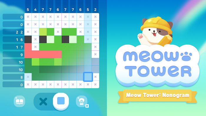 Meow Tower Nonogram screenshot
