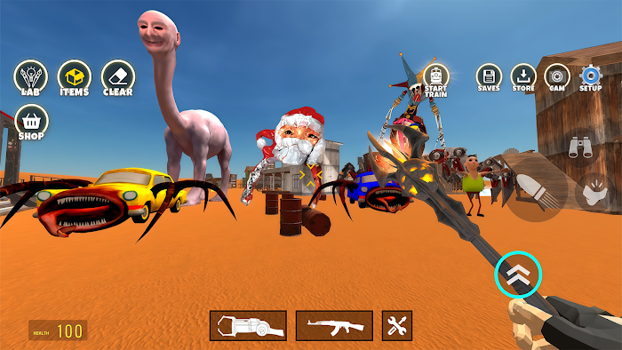 Nextbots In Playground screenshot