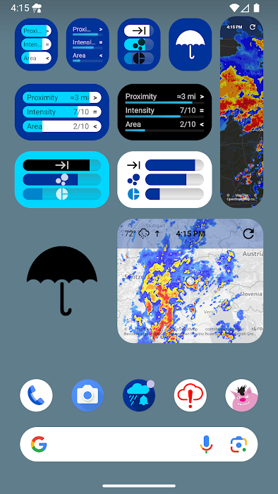 Rain Alarm screenshot