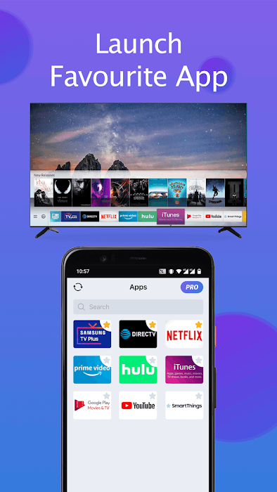 Remote for Smart Samsung TV screenshot