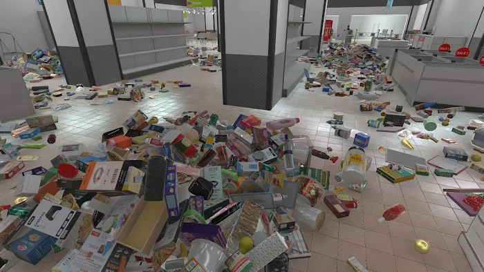 Supermarket Chaos Simulator screenshot