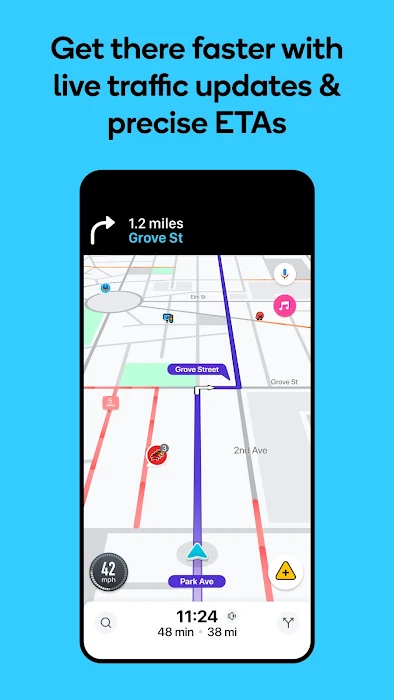 Waze Navigation screenshot